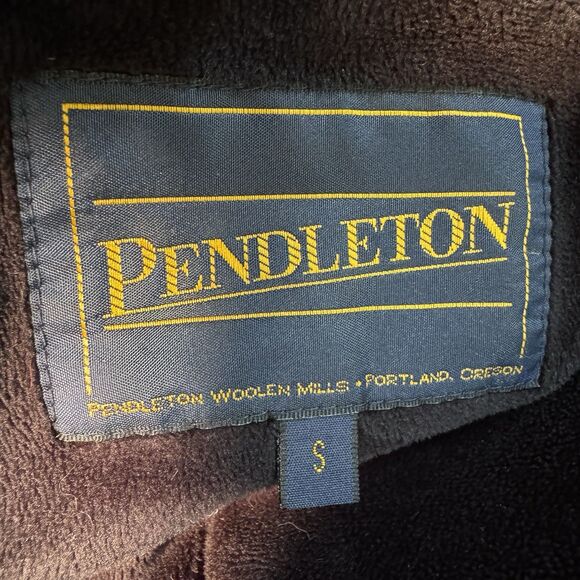 Pendleton Women's Black Parka w/ Real Red Fox Fur Trimmed Hood Small - Picture 14 of 14